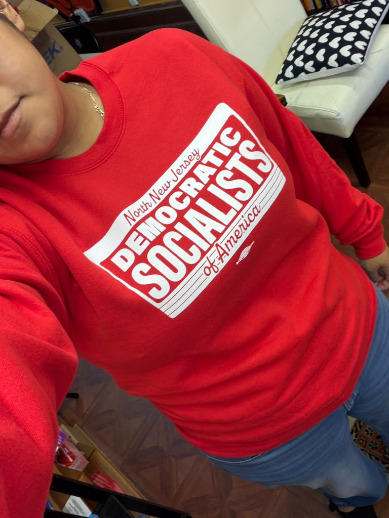 Red Dem Socialists Sweater