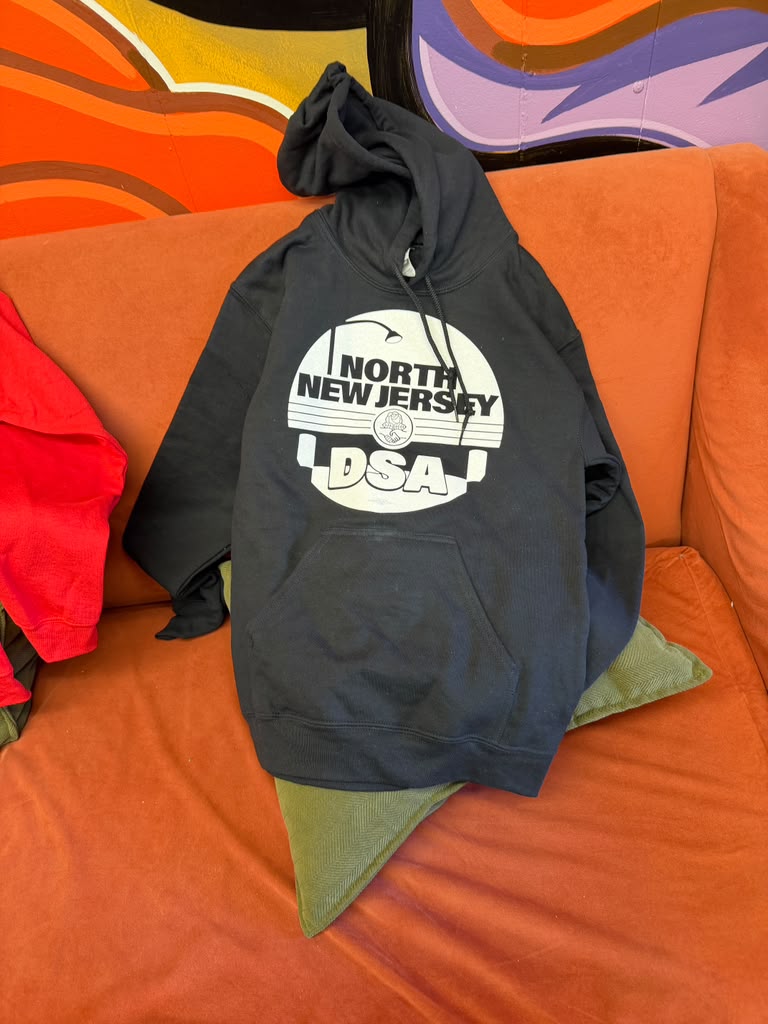 North NJ DSA Black Hoodie